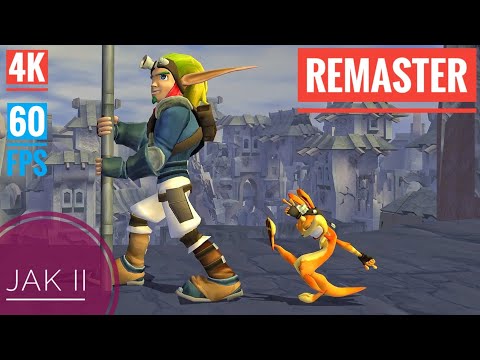 Jak II Remastered | 4K 60fps | HD Textures | OpenGOAL