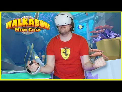 MINI GOLF ON PSVR 2 IS AWESOME - Walkabout Mini Golf Gameplay