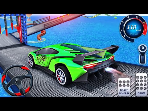 Mega Ramp Bus Stunts Simulator: Coach Bus Extreme Stunt Racing - Android Gameplay