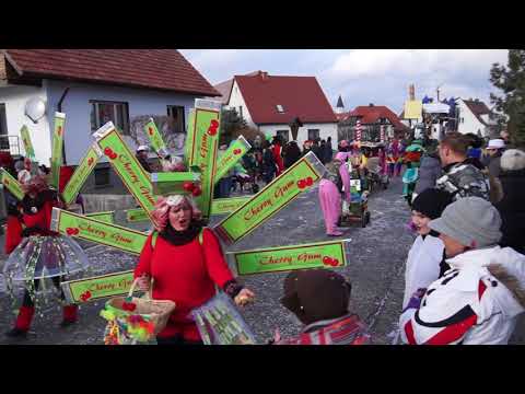 Rosenmontagsumzug in Wittichenau 2018