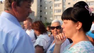 Встреча мэра города с жителями ул.Первомайской