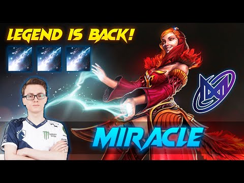 Miracle Lina - Legend is Back! - Dota 2 Pro Gameplay [Watch & Learn]
