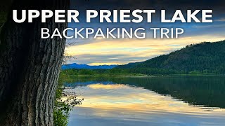 Backpacking along Upper Priest Lake with Friends | Adventure