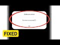 Unknown Error An Error Occurred 1 Problem In Redmi Xiaomi Phone
