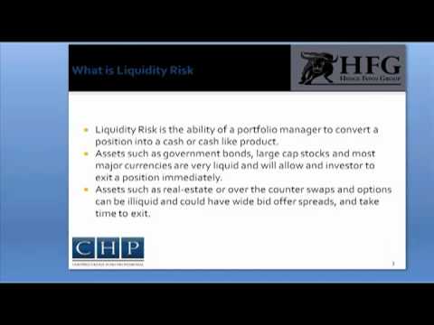 流動性リスク|CHP (Liquidity Risk | CHP)