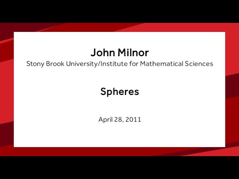 Spheres - John Milnor