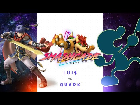 Quark (Mr. Game & Watch) VS Lui$ (Ike) SC #19 LQF: Do it for the Spike #shorts