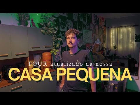 TOUR pela nossa KITNET pequena (versão natalina) 