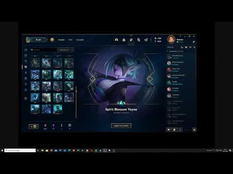 Rerolling Spirit Blossom Vayne! League of Legends