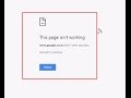 How to fix this page isn't working ERR_EMPTY_RESPONSE in Google chrome How to fix this page isn't working ERR_EMPTY_RESPONSE in Google chrome