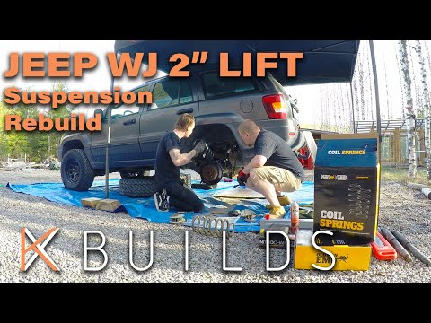 KX Builds: 2” lift with Old Man EMU for KX Grand | Jeep Grand Cherokee WJ