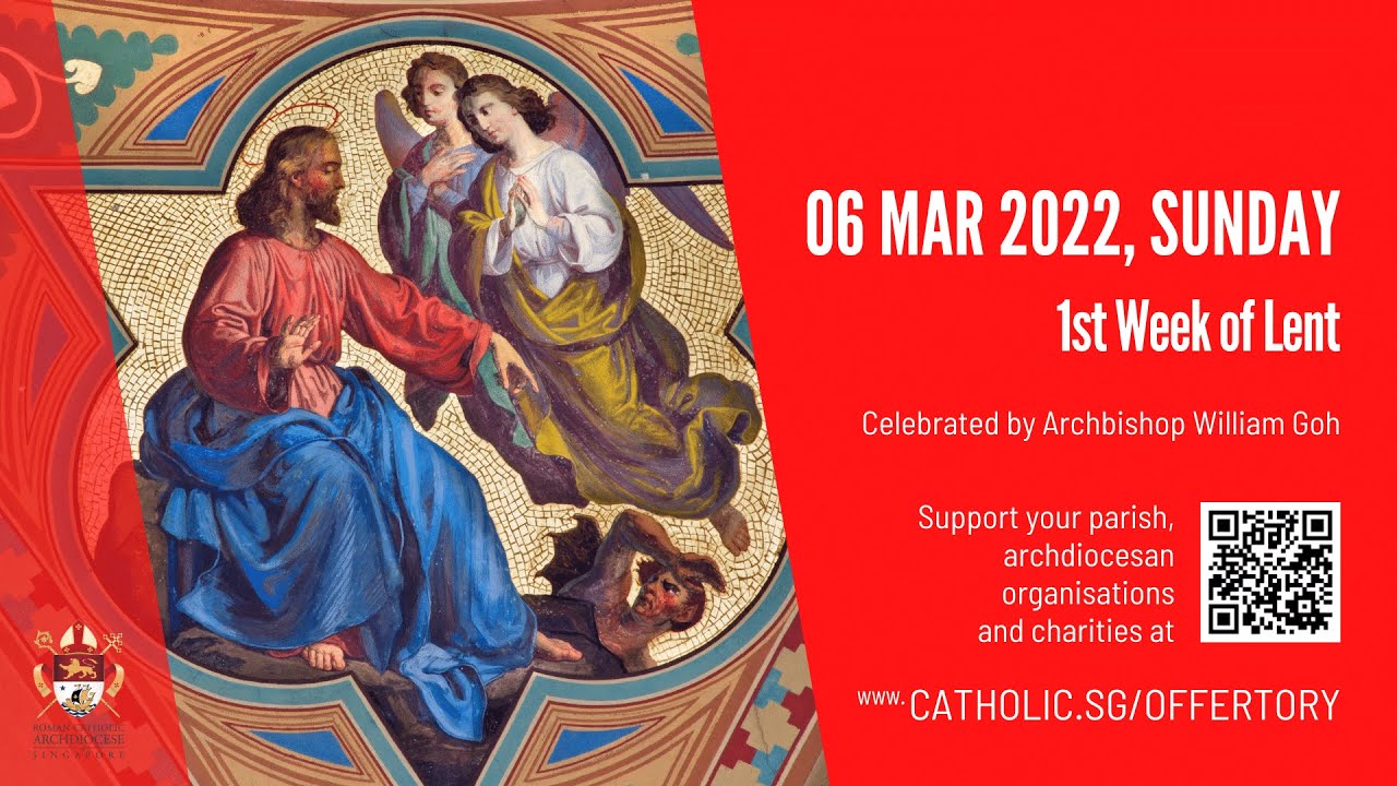 Catholic Live Sunday Mass 6th March 2022 | 1st Sunday of Lent