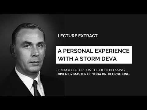 A personal experience with a storm Deva (extract from a lecture on the Fifth Blessing)