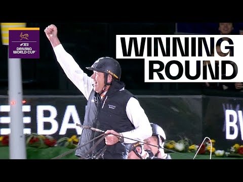 Ijsbrand Chardon controls the Game in Stuttgart - Winning Round | FEI Driving World Cup™