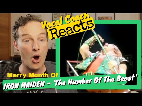 Vocal Coach REACTS - IRON MAIDEN 'The Number Of The Beast'