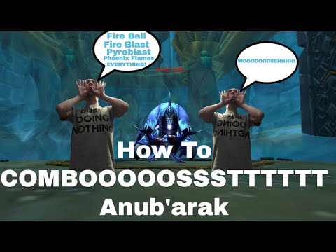 How To COMBOOOOOSSSTTTTTT Anub'arak in Trial of the Crusader Raid