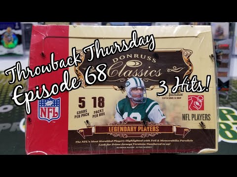 2007 Donruss Classics Football Hobby Box Opening. TBT EP 68