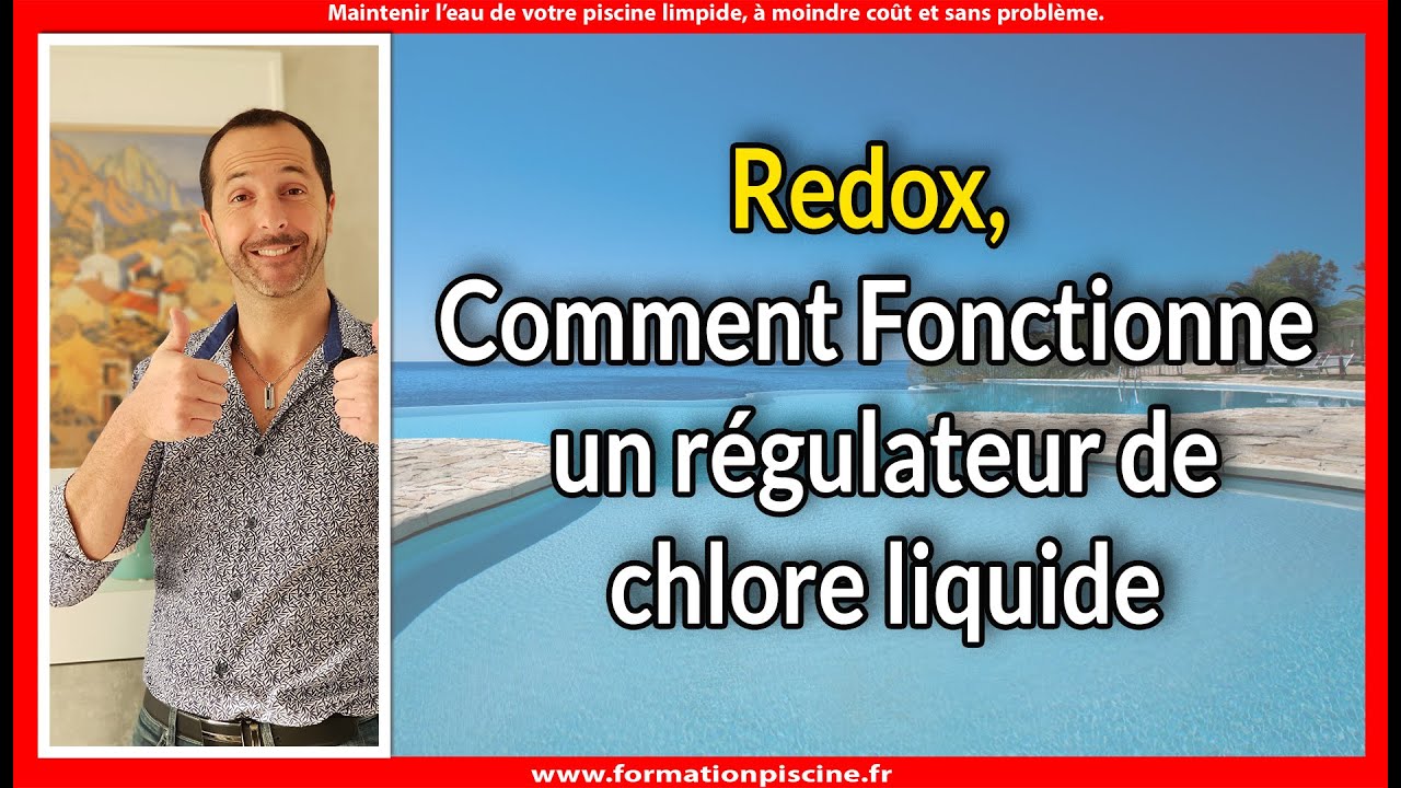 Redox, Comment Fonctionne un régulateur de chlore liquide