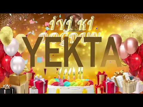YEKTA - Doğum Günün Kutlu Olsun YEKTA