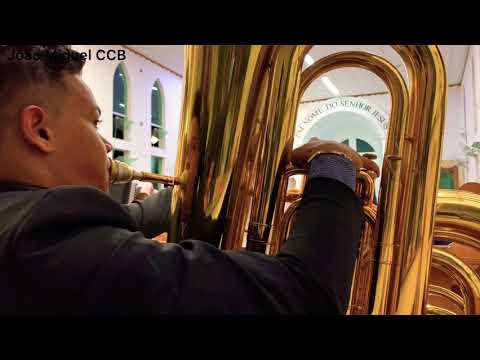 CCB HINO DE SILÊNCIO DO BATISMO / Hino 174 “Vem atender o seu chamado” TUBAS PADRÃO 🔥