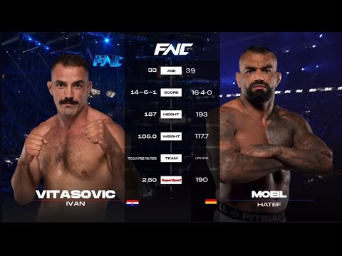 Ivan Vitasovic contro Hatef Moeil | Momenti salienti prima dell'incontro