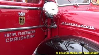 preview picture of video '[Oldtimer] Feuerwehr Crailsheim in früheren Jahren mit Ihrem Magirus-Deutz'