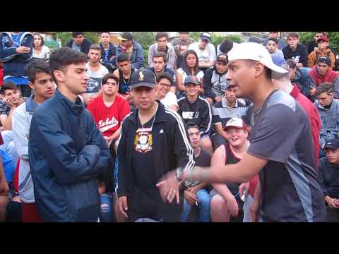 CHIRULO vs NIGGI vs LEGAR | 8vos (8va Fecha del Torneo 2017) | Irlanda Freestyle