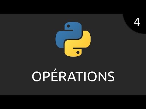 Python 4 opérations