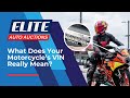 How To Decode Your Motorcycle VIN In Seconds