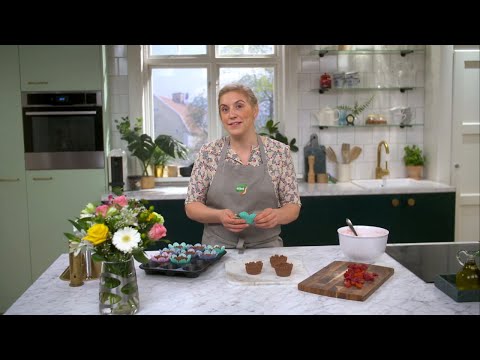 Kökets baktips: Hasselnötstarteletter med hallon- och mascarpone - Köket