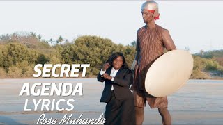ROSE MUHANDO - SECRET AGENDA (Official Video Lyrics)