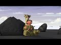 Ice Age Lava Scene