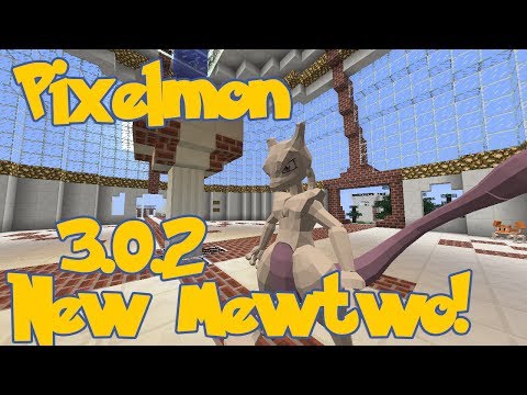 BRAND NEW MEWTWO - Pixelmon 3.0.2 Update!