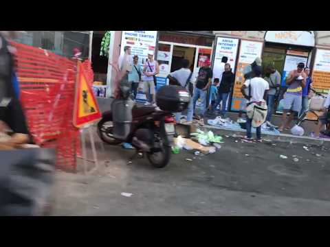 Rom ist bunt: Bilder vom Bahnhof Termini in Rom