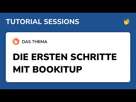 💯 Die ersten Schritte mit bookitup (Tutorial)