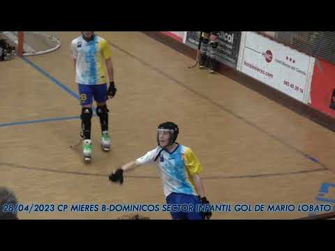 20230428 MIERES B-DOMINICOS SECTOR INFANTIL 05 GOL DE MARIO LOBATO SUAREZ