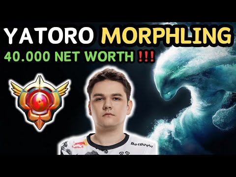 Yatoro The Best Carry ?? MORPHLING Hard Carry Easy Game 🔥 Yatoro Grandmaster Tier - Dota 2