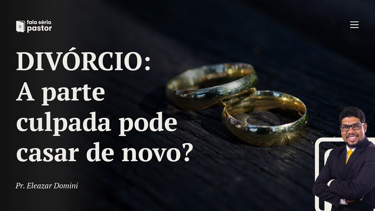 Fala sério, pastor: Quem traiu pode casar de novo? Traição virtual dá direito a novo casamento?