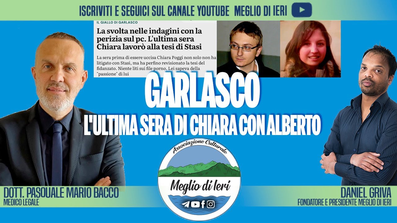 Garlasco, l'ultima sera di Chiara con Alberto - PASQUALE BACCO - Medico Legale