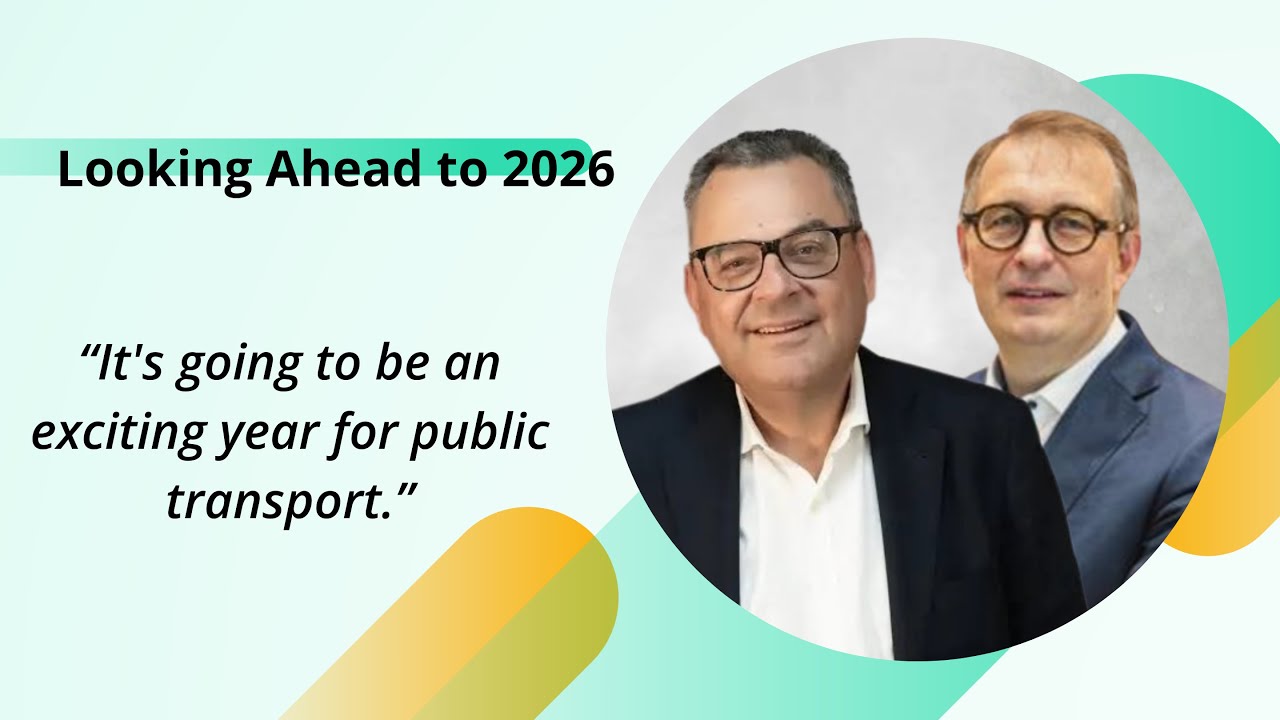 UITP President & Secretary General Welcome 2026 with a Look Towards the Year Ahead