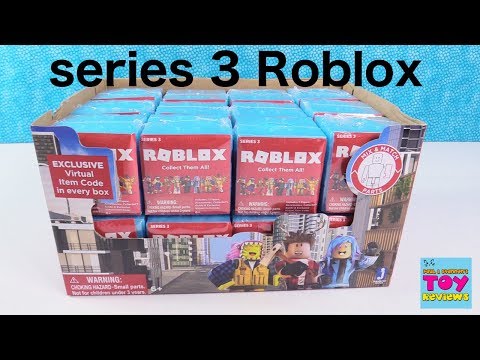 Roblox Toys Game Figures Series 3 Full Box Opening Toy Review - roblox toys game figures series 3 full box opening toy review pstoyreviews