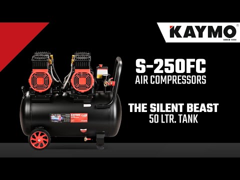 KAYMO S-250FC 50L AIR COMPRESSOR.mp4