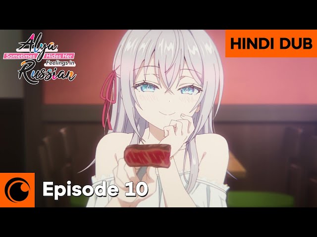 Alya love-bombing Kuze | HINDI DUB | Alya Sometimes Hides Her Feelings in Russian