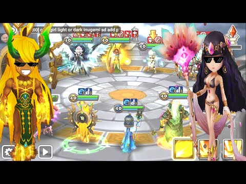 Akhamamir potential in arena with Nephthys قوة العفريت اكامامير مع ملكة الصحراء نيبثت