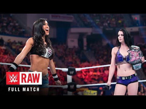 FULL MATCH: Paige vs. AJ Lee | Divas Title Match: Raw, June 30, 2014