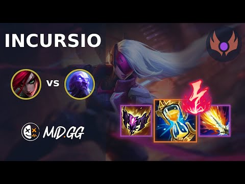 MID.GG: [ Incursio ] Katarina MID vs Ryze | OCE MASTER | LOL Season 2025