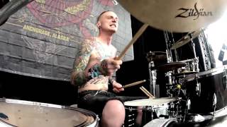 Kyle Baltus - 36 Crazyfists - At the End Of August JC Drums Drum Cam Download 2015