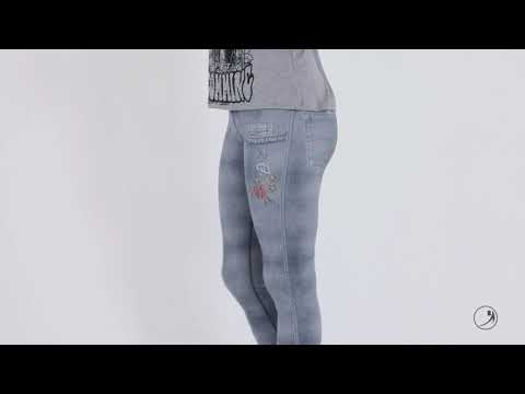 Rever2e - Patterned Leggings by Bonita Active (Reversible Leggings)