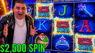 I DID IT AGAIN - $2,500 Max Bet EPIC JACKPOT On Diamond Queen
