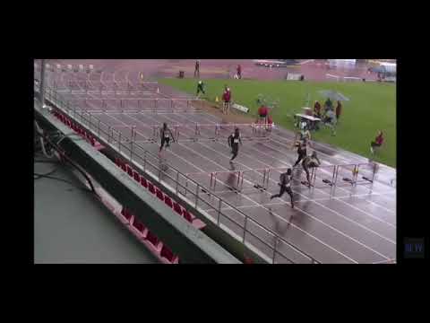 100mH M50 Heat 2, World Masters Athletics Championships - Tampere 2022. Joe Appiah - GBR(1)